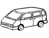Coloring page Family car painted byvale289