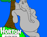 Coloring page Horton painted bysumer