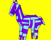 Coloring page Trojan horse painted byalexi