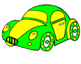 Coloring page Toy car painted byRyla