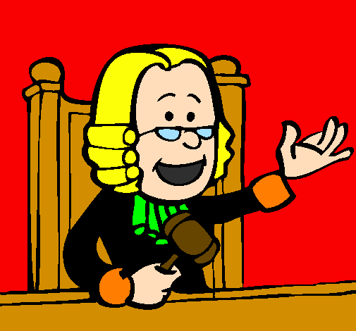 Coloring page Judge painted byandres