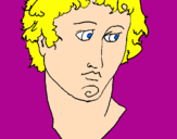 Coloring page Bust of Alexander the Great painted byirene_ss8