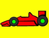 Coloring page Formula 1 painted bysimon