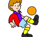 Coloring page Football painted byleandro