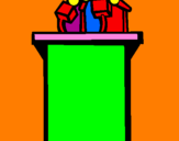 Coloring page Pulpit painted byjt carrot