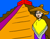 Coloring page Mexico painted bysumer