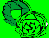 Coloring page Artichoke painted byivanna@