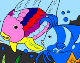 Coloring page Fish painted byTyler
