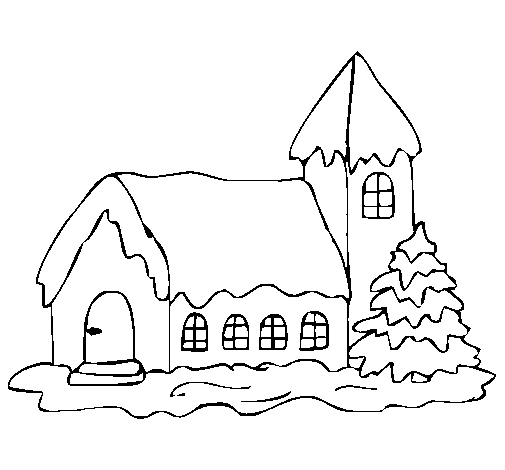 Coloring page House painted bycamila