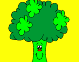 Coloring page Broccoli painted by*bRiTtNeY*