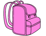 Coloring page Backpack painted bydiana