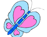 Coloring page Butterfly painted bygjdjgdcnxsjzlflx;x