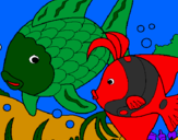 Coloring page Fish painted bymichele
