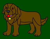 Coloring page Pigment the dog painted byesujs