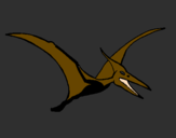 Coloring page Pterodactyl painted byPokeDoer