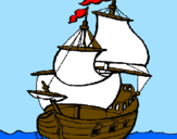 Coloring page Ship painted byOliverA