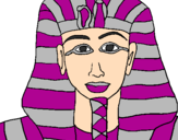Coloring page Tutankamon painted byAmbziie.x