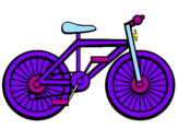 Coloring page Bike painted bymitchell crombie