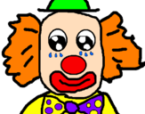 Coloring page Clown painted bymoshi count
