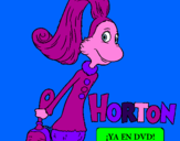 Coloring page Horton - Sally O'Maley painted byRACHELL APOLINAR
