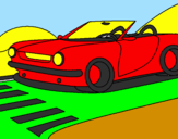 Coloring page Car painted bymichele
