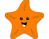 Coloring page Starfish painted bycarla