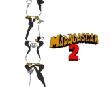 Coloring page Madagascar 2 Penguins painted byAntonio