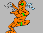 Coloring page Dancing mummy painted byethan