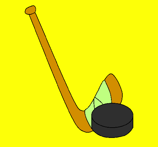 Stick and puck