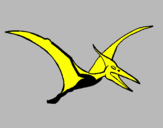 Coloring page Pterodactyl painted bymaximo