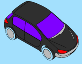 Coloring page Car seen from above painted byRyan
