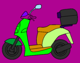 Coloring page Autocycle painted byjose jesus