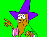 Coloring page Druid painted byN3$1@