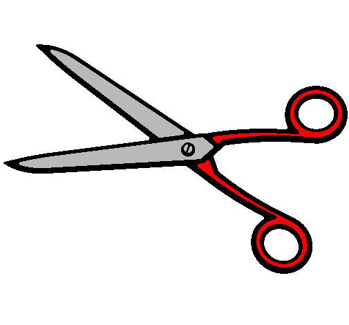 Coloring page Scissors painted byGRIGOR