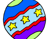 Coloring page Big ball painted byharry4717