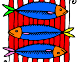 Coloring page Fish painted bykeoma