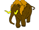 Coloring page Mammoth II painted bymaxi