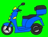 Coloring page Autocycle painted byOliverA