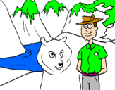 Coloring page Canada painted bysumer