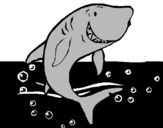 Coloring page Shark painted bycynthia