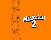 Coloring page Madagascar 2 Penguins painted bymax