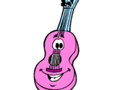 Coloring page Spanish guitar painted byharry4717