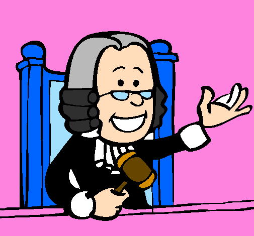 Coloring page Judge painted byPezza