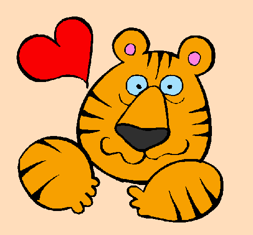 Tiger madly in love