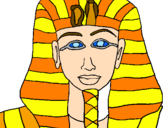 Coloring page Tutankamon painted byCamilla<3<3<3
