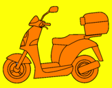 Coloring page Autocycle painted bynFFFDra