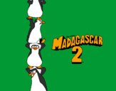 Coloring page Madagascar 2 Penguins painted byrbd mym