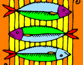 Coloring page Fish painted bymariana andreu