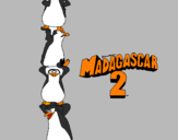 Coloring page Madagascar 2 Penguins painted byrandy