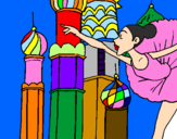 Coloring page Russia painted byNATALIA